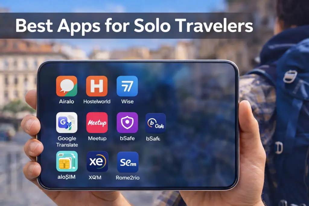 10 Best Apps for Staying Safe While Traveling Alone in 2026